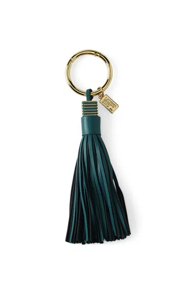 Lands' End Tassel Bag Charm In Blue