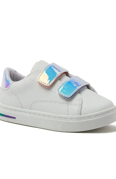 Lands' End Kids'  Toddlers Easy On Sneakers In White