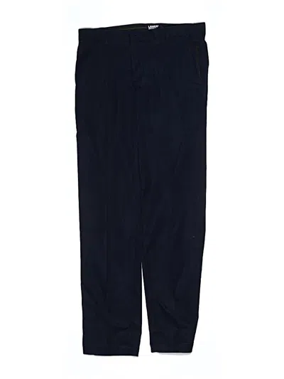 Pre-owned Lands' End Kids'  Track Pants In Blue