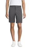 Lands' End Traditional Fit 9" Flex Performance Golf Shorts In Charcoal
