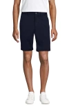 Lands' End Traditional Fit 9" Flex Performance Golf Shorts In Radiant Navy