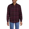 Lands' End Traditional Fit Flagship Flannel Shirt In Multi