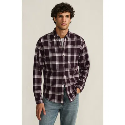 Lands' End Traditional Fit Flagship Flannel Shirt In Multi