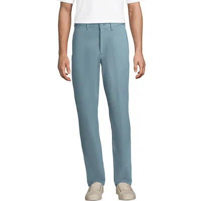 Lands' End Traditional Fit Flex Performance Golf Pants In Blue