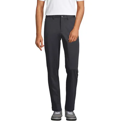 Lands' End Traditional Fit Flex Performance Golf Pants In Charcoal