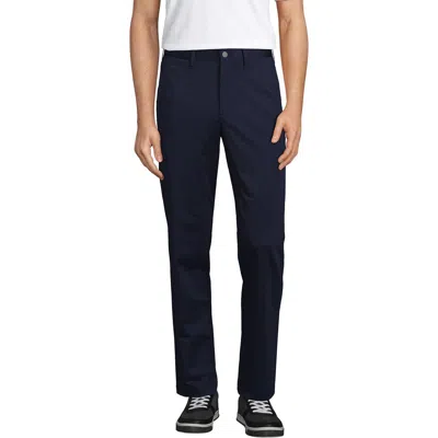 Lands' End Traditional Fit Flex Performance Golf Pants In Radiant Navy