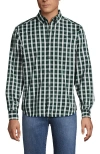 Lands' End Traditional Fit Long Sleeve Travel Kit Shirt In Multi