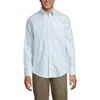 Lands' End Traditional Fit No Iron Twill Shirt In Blue
