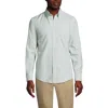 Lands' End Traditional Fit No Iron Twill Shirt In Eggshell White Windowpane