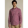 Lands' End Traditional Fit No Iron Twill Shirt In Multi