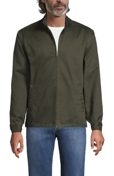Lands' End Travel Kit Harrington Jacket In Green
