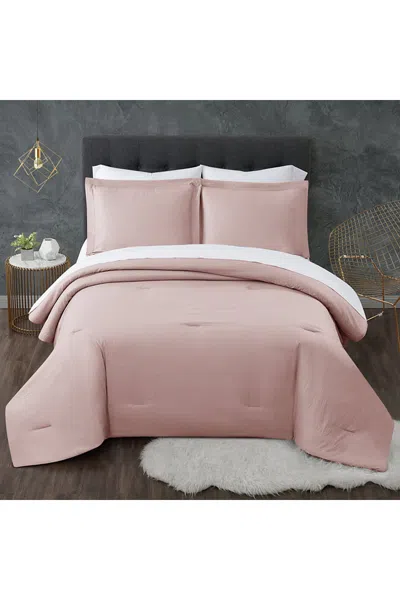 Lands' End Truly Calm Antimicrobial Bedding Set In Pink