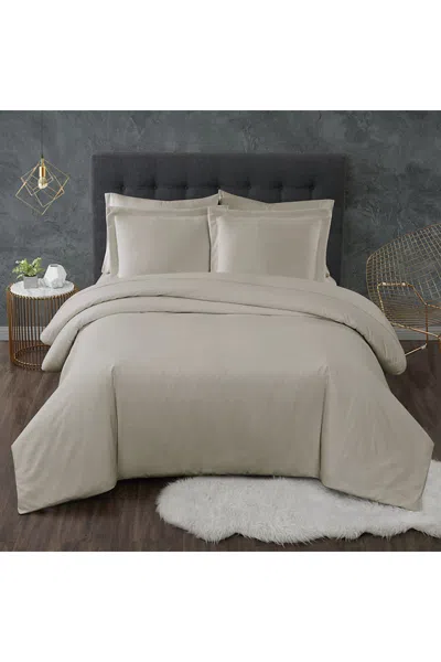 Lands' End Truly Calm Antimicrobial Duvet Cover Set In White