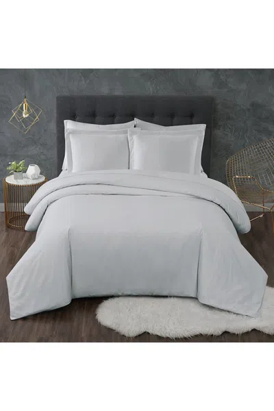 Lands' End Truly Calm Antimicrobial Duvet Cover Set In White