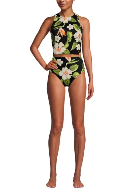 Lands' End Tugless Portrait Back Set In Black