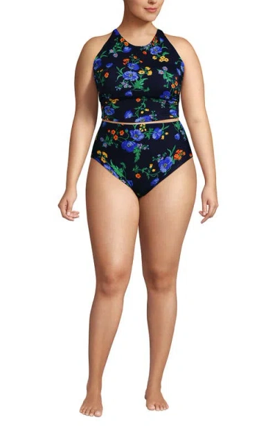 Lands' End Tugless Portrait Back Set In Multi