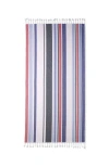 Lands' End Turkish Cotton Beach Towel In Multi