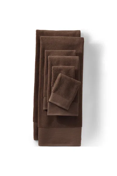 Lands' End Turkish Luxe 6-piece Towel Set In Brown