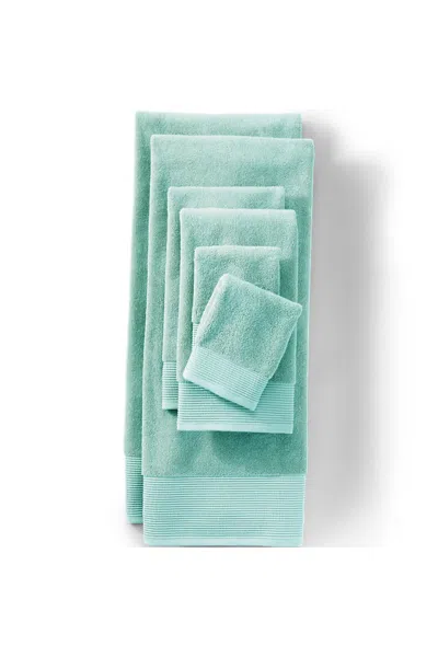 Lands' End Turkish Luxe 6-piece Towel Set In Green