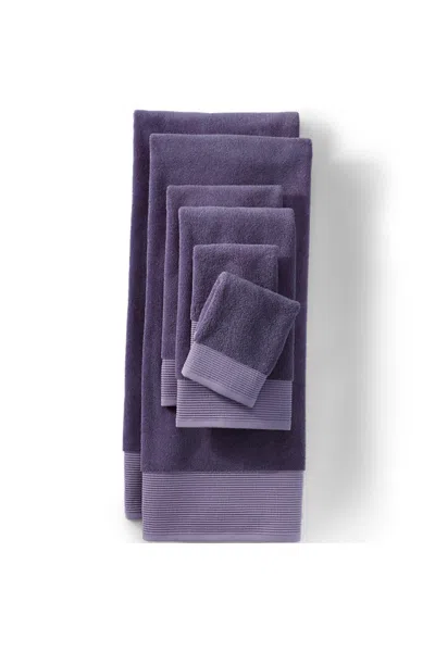 Lands' End Turkish Luxe 6-piece Towel Set In Purple