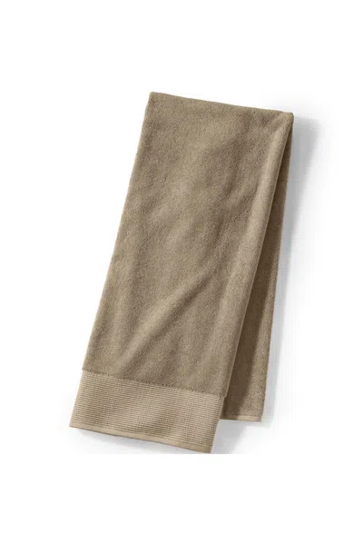 Lands' End Turkish Luxe Bath Sheet In Brown