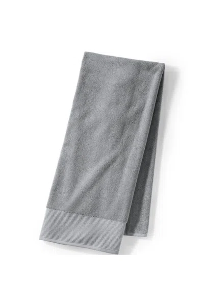 Lands' End Turkish Luxe Bath Sheet In Gray