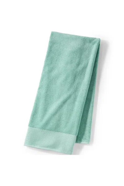 Lands' End Turkish Luxe Bath Towel In Green