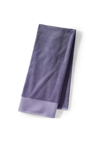 Lands' End Turkish Luxe Bath Towel In Purple