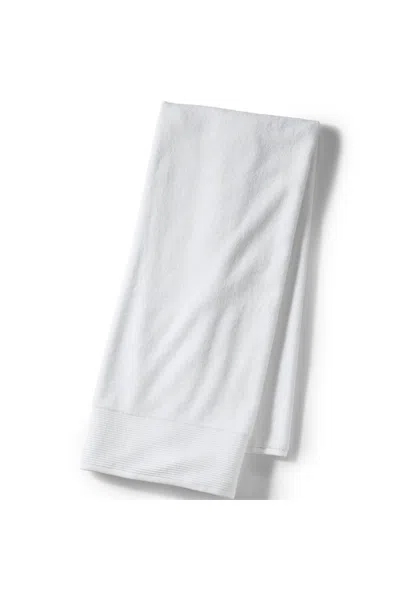 Lands' End Turkish Luxe Bath Towel In White