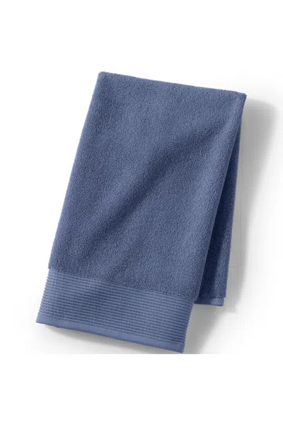 Lands' End Turkish Luxe Hand Towel In Blue