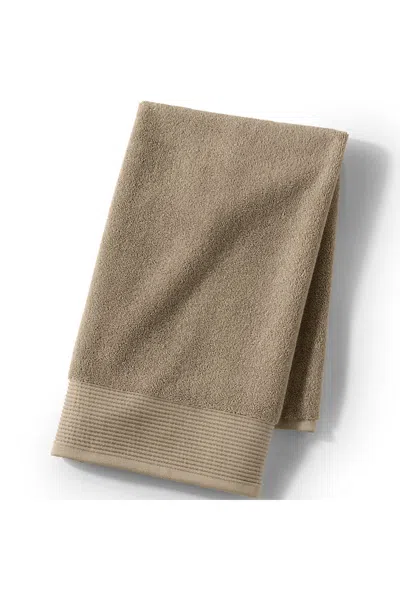 Lands' End Turkish Luxe Hand Towel In Brown