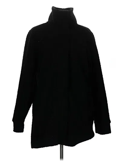 Pre-owned Lands' End Turtleneck Sweater In Black
