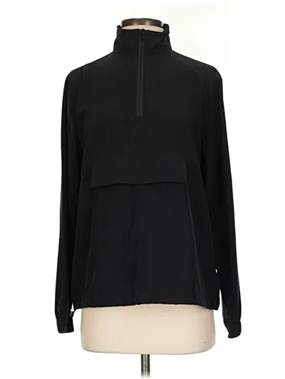 Pre-owned Lands' End Turtleneck Sweater In Black