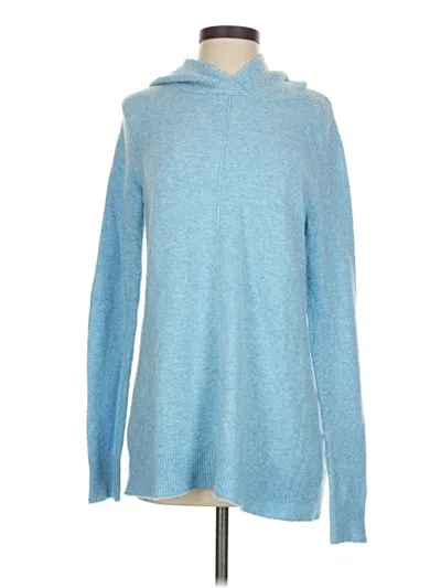Pre-owned Lands' End Turtleneck Sweater In Blue