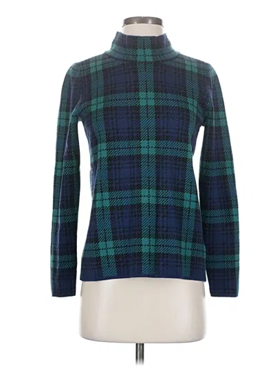 Pre-owned Lands' End Turtleneck Sweater In Blue