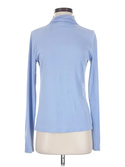 Pre-owned Lands' End Turtleneck Sweater In Blue