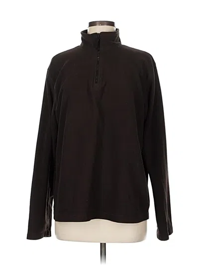 Pre-owned Lands' End Turtleneck Sweater In Brown