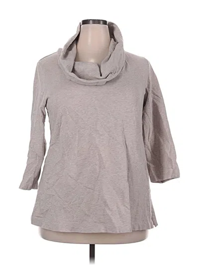 Pre-owned Lands' End Turtleneck Sweater In Brown