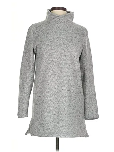 Pre-owned Lands' End Turtleneck Sweater In Gray