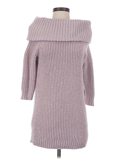 Pre-owned Lands' End Turtleneck Sweater In Gray