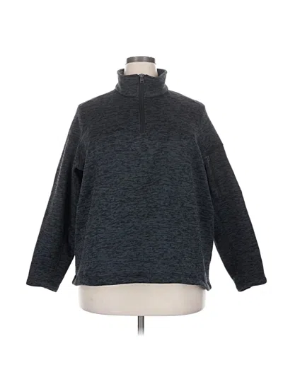 Pre-owned Lands' End Turtleneck Sweater In Gray
