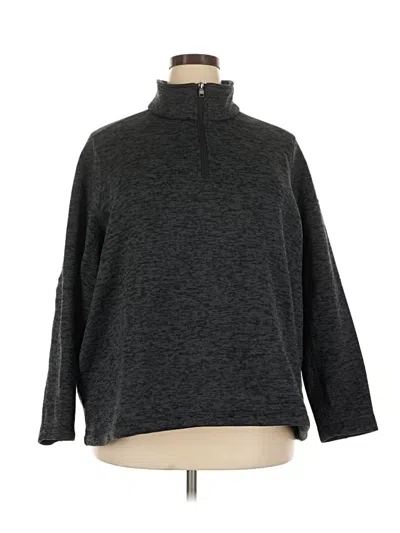 Pre-owned Lands' End Turtleneck Sweater In Gray