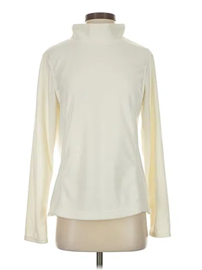 Pre-owned Lands' End Turtleneck Sweater In Ivory