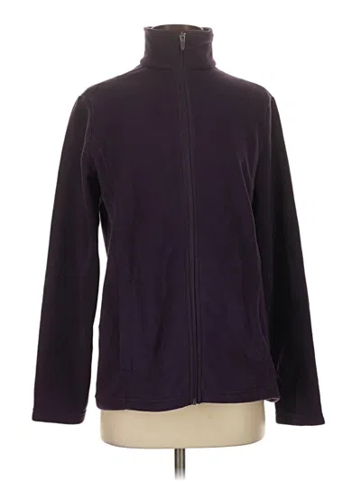 Pre-owned Lands' End Turtleneck Sweater In Purple