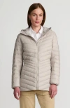 Lands' End Ultralight Packable Down Jacket In Dusk Gray