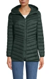 Lands' End Ultralight Packable Down Jacket In Evening Forest