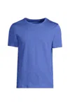 Lands' End Unisex Big Short Sleeve Basic Jersey T-shirt In Multi