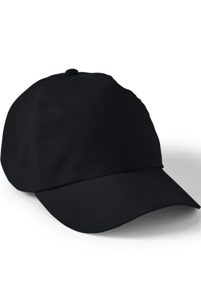 Lands' End Upf 50 Performance Baseball Hat In Black