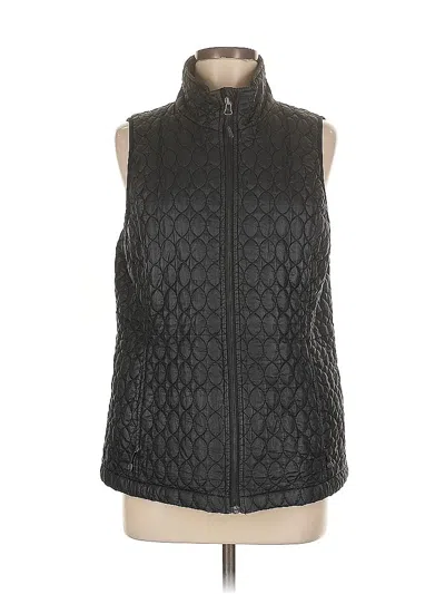Pre-owned Lands' End Vest In Black