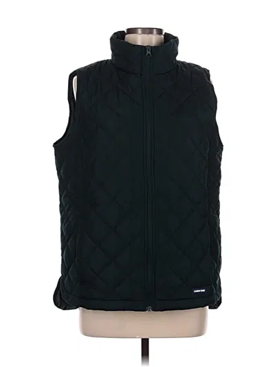 Pre-owned Lands' End Vest In Black